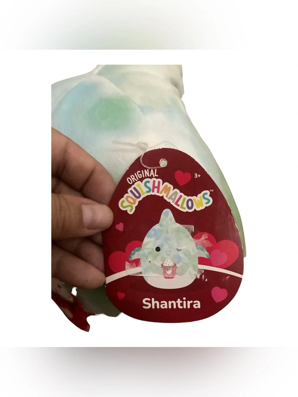 Squishmallows Shantira the Pterodactyl Valentine Plush